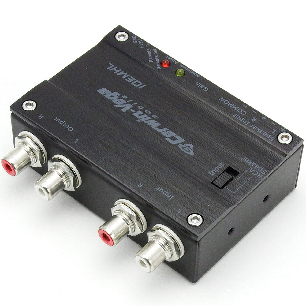 Cerwin Vega IOEMHL 2 Channel High-Level to Low-Level Line Output Converter - Car Audio System Integration for Amplifiers & Subwoofers