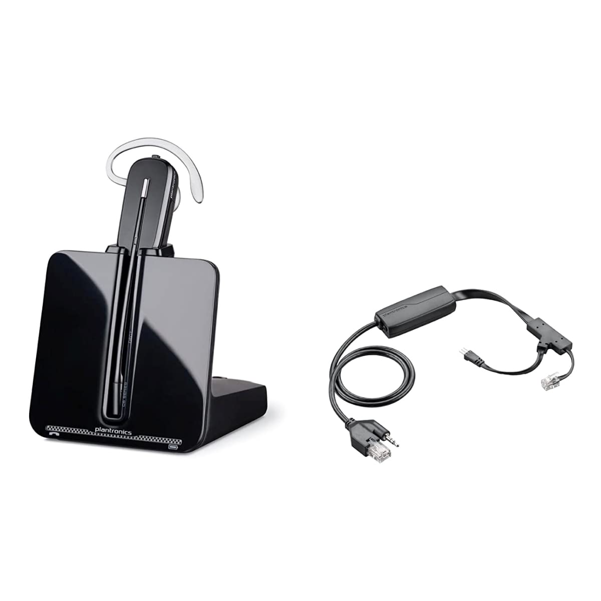 Polycom Compatible Plantronics CS540 VoIP Wireless Headset with EHS - Works with IP 335/430/450/550/560/650/670 & VVX 300/310/400/410/500/600/1500 - Ideal for Office Calls, Remote Work, and Customer Service