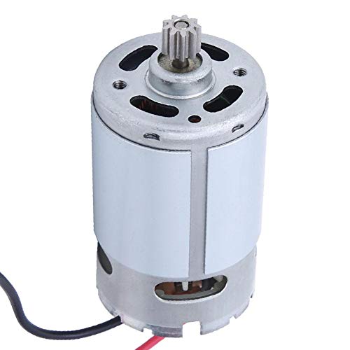 7.2V High Efficiency Durable Gear Motor - Metal Heat Resistant Cordless Drill Replacement Motor for Electric Drills | Perfect for DIY Projects, Home Repairs & Professional Construction Work