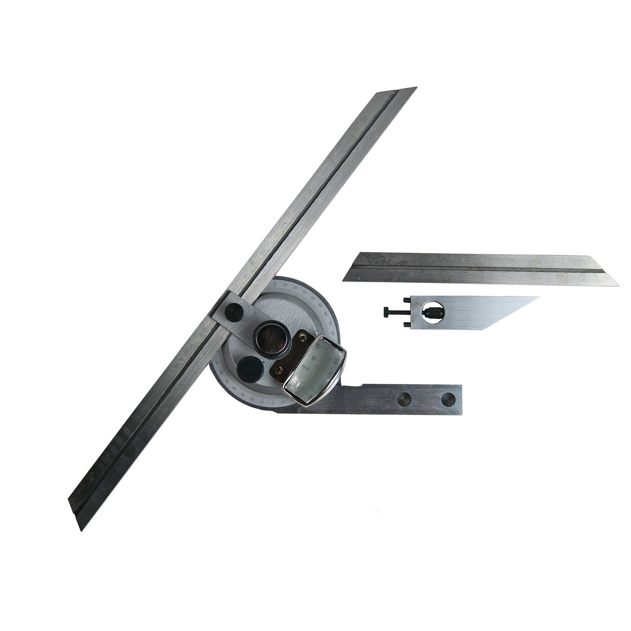 Precision Universal Bevel Protractor - 360 Degree Angle Measurement Tool for Woodworking, Metalworking & DIY Projects | Durable & Accurate for Engineers, Carpenters & Hobbyists