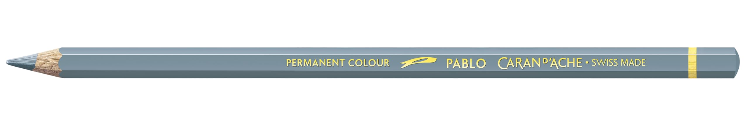 Caran D'ache Pablo Colored Pencil - Mouse Grey (666.006) | Professional Artist Drawing Pencils for Sketching, Coloring & Illustration | Perfect for Art Classes, Studio Work & Creative Projects