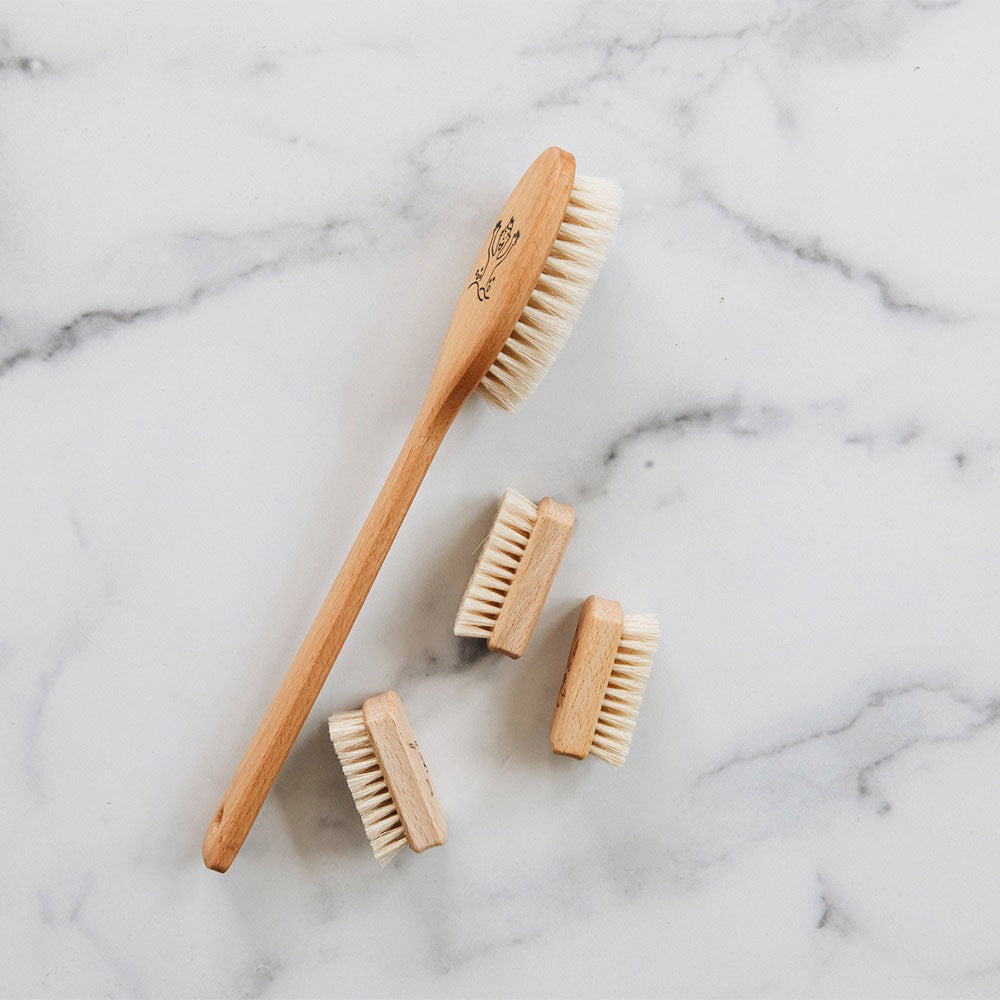 Soft Bristle Kids Bath Brush for Gentle Cleaning - Perfect for Toddler & Baby Bath Time, Sensitive Skin Care & Fun Bath Play