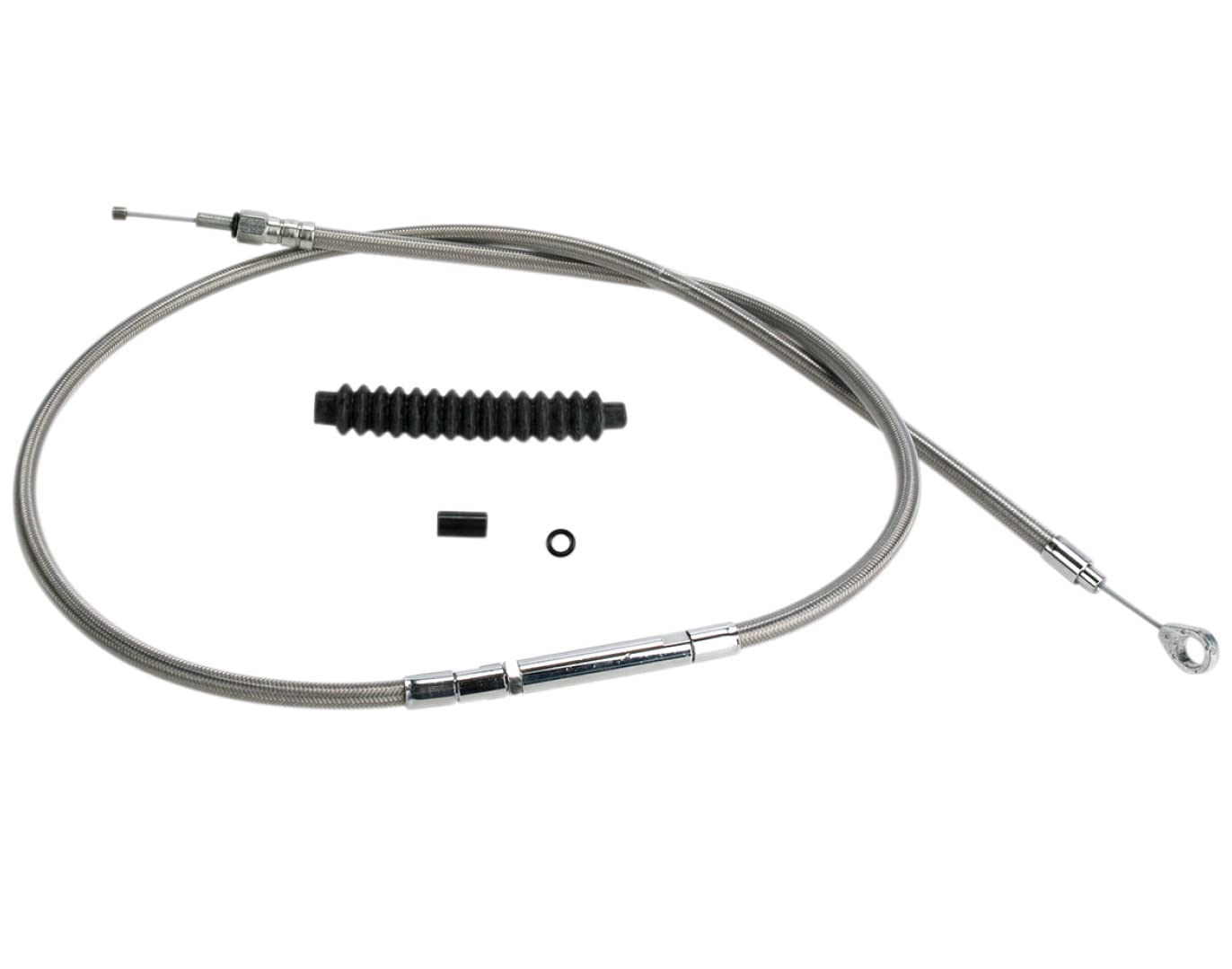 Barnett Performance Products 102-30-10020HE Stainless Steel Clear-Coated Clutch Cable - High Performance Replacement for Motorcycles & ATVs - Durable & Corrosion Resistant for Off-Road & Racing Use