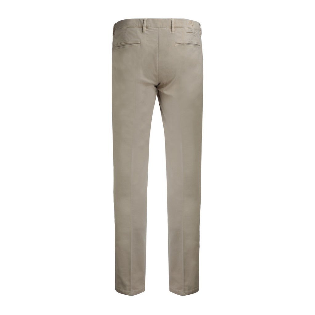 FRADI Men's Fleece-Lined Stretch Cotton Chinos Pants - Comfortable & Stylish Casual Beige Trousers for Work, Travel & Everyday Wear