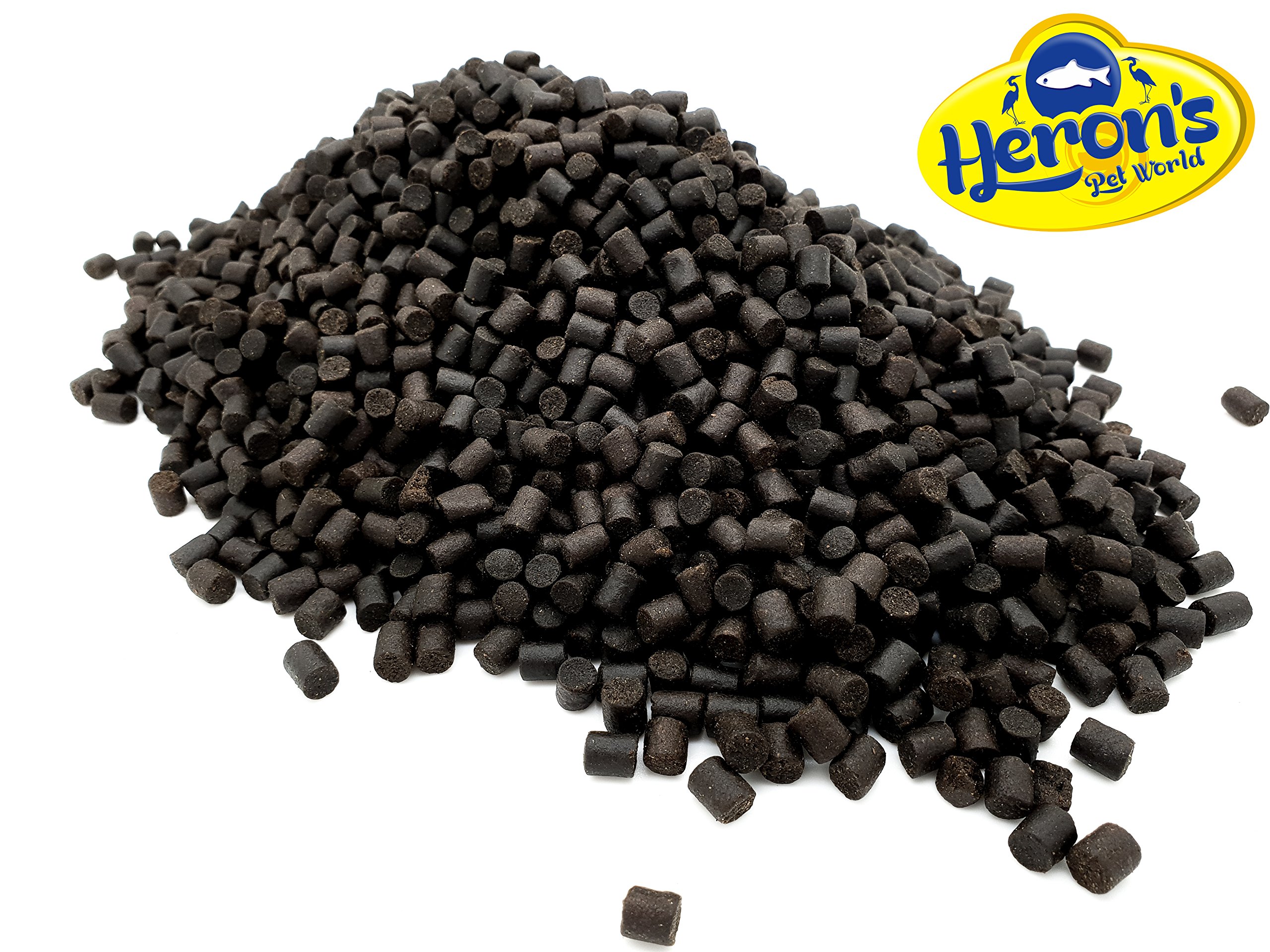Premium Sturgeon Pellets 6mm - High Protein Sinking Fish Food for All Sturgeon Species & Sterlets - Enhances Growth & Immune System - 5kg Bag - Ideal for Pond & Aquarium Feeding