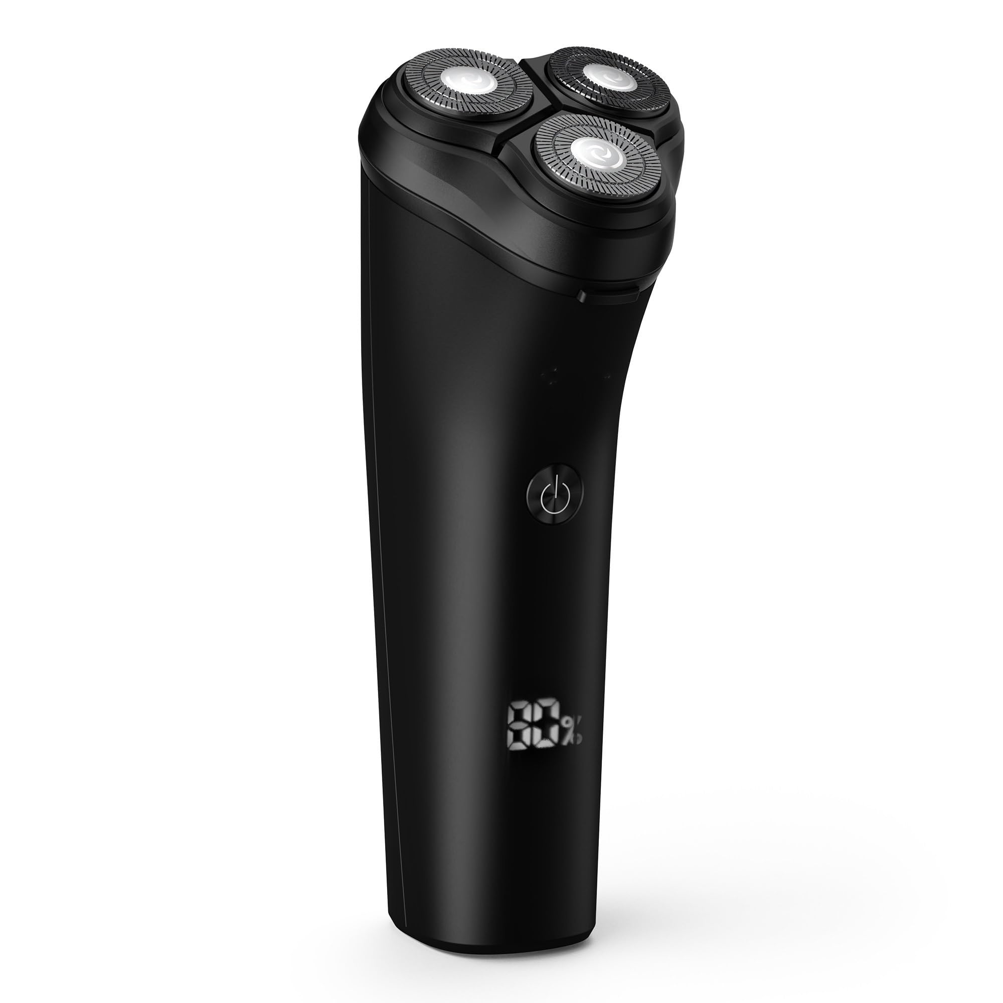Rechargeable IPX7 Waterproof Electric Head Shaver for Bald Men - Rotary Shaving Razor with LED Smart Screen | Perfect for Travel, Gym & Daily Grooming
