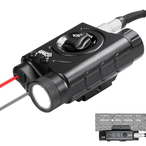 Red Laser+IR Laser+1200 Lumens Light