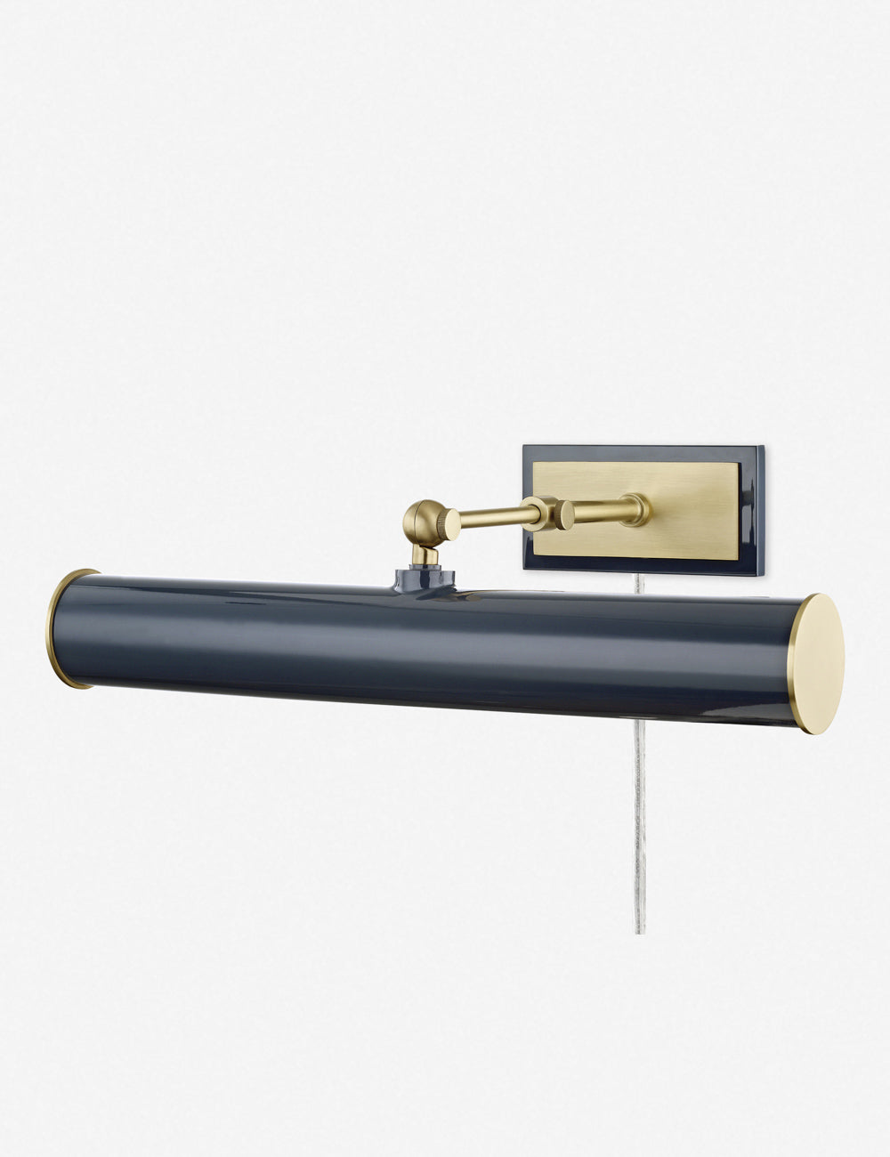 Navy and Antique Brass