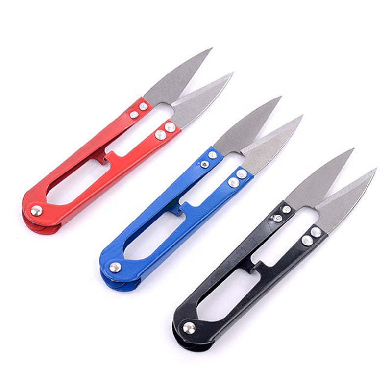 12 Pack Spring-Loaded Metal Thread Snips - Professional Sewing Scissors for Quilting, Embroidery & Crafting (Precision Cutting, Durable Stainless Steel) - Perfect for DIY, Tailoring & Fabric Projects