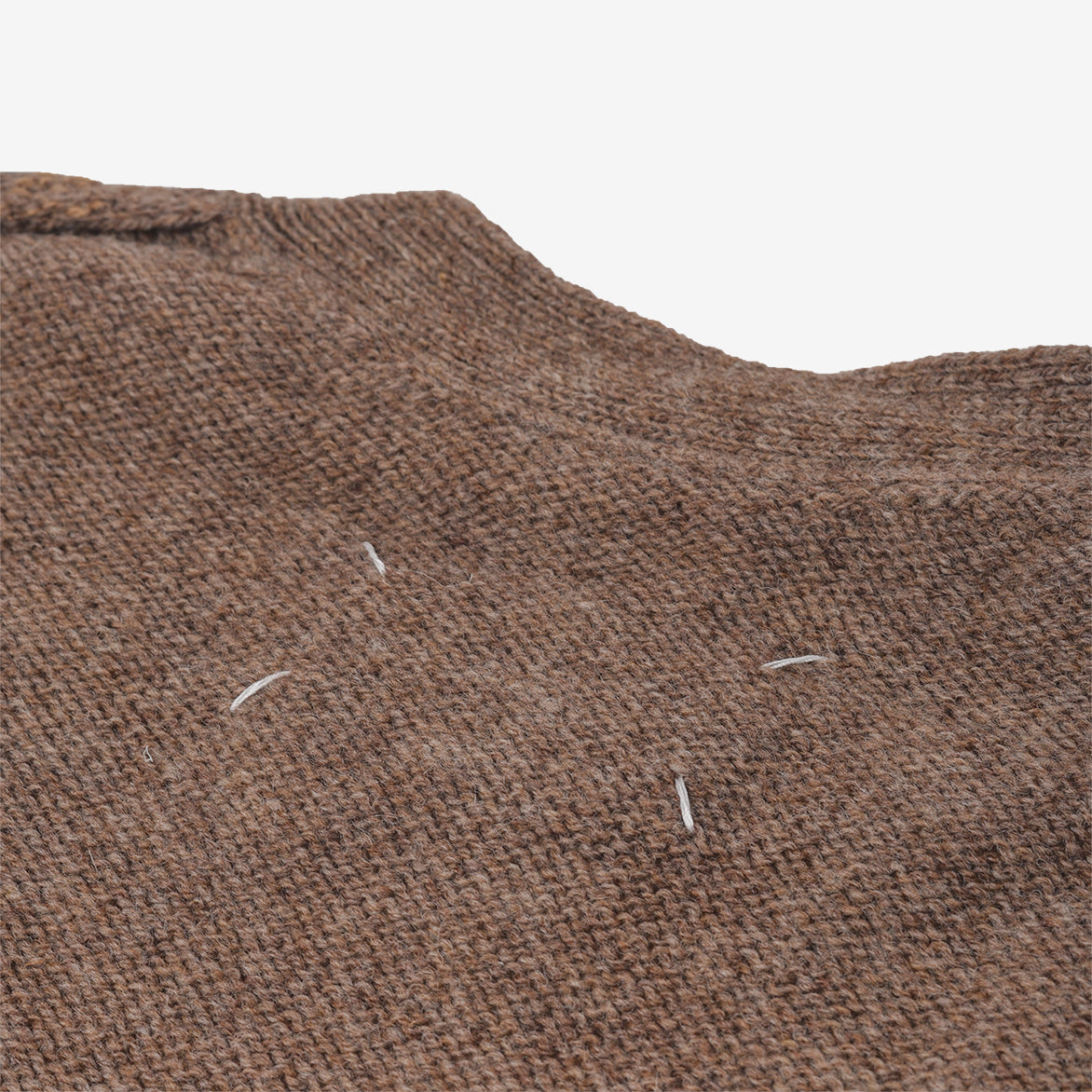 Argyle Cut Out Cardigan for Women - Soft Knit Sweater in Walnut Brown - Perfect for Fall Layering & Casual Outfits
