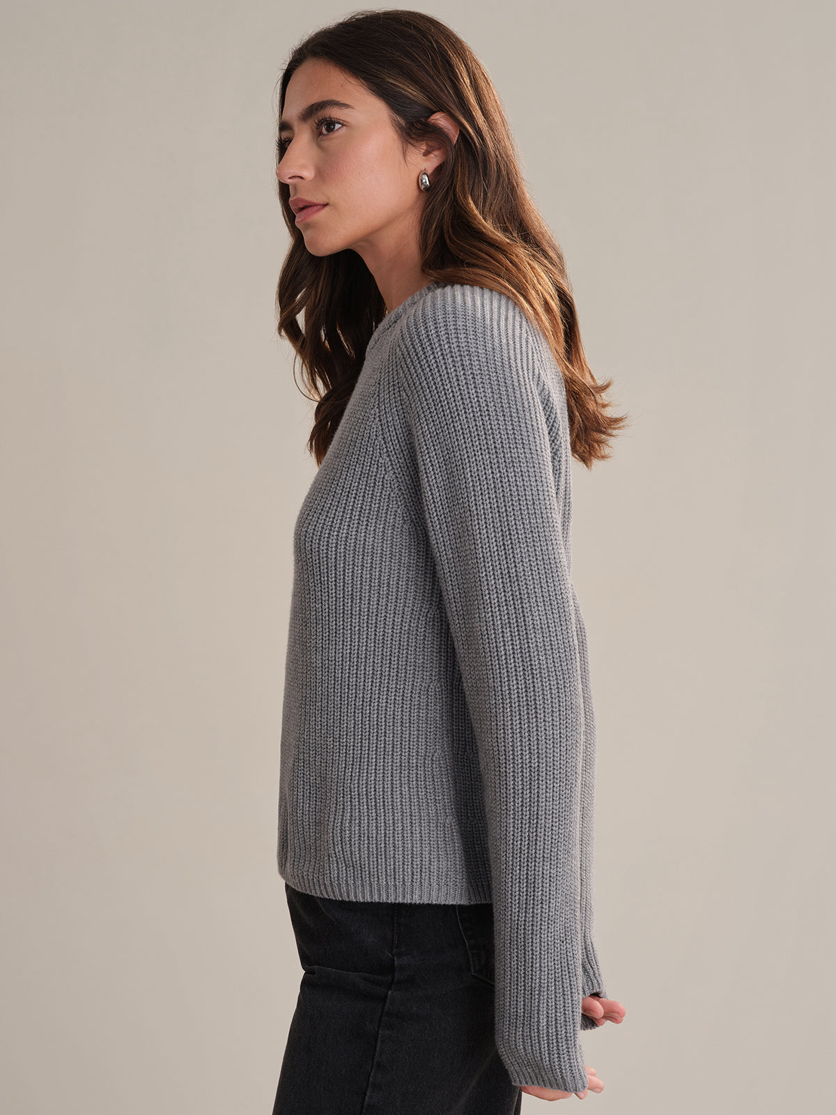 Jane Women's Crewneck Shaker Stitch Cotton Sweater - Casual Pullover Knit Top for Fall & Winter | Perfect for Office, Date Night and Weekend Outfits