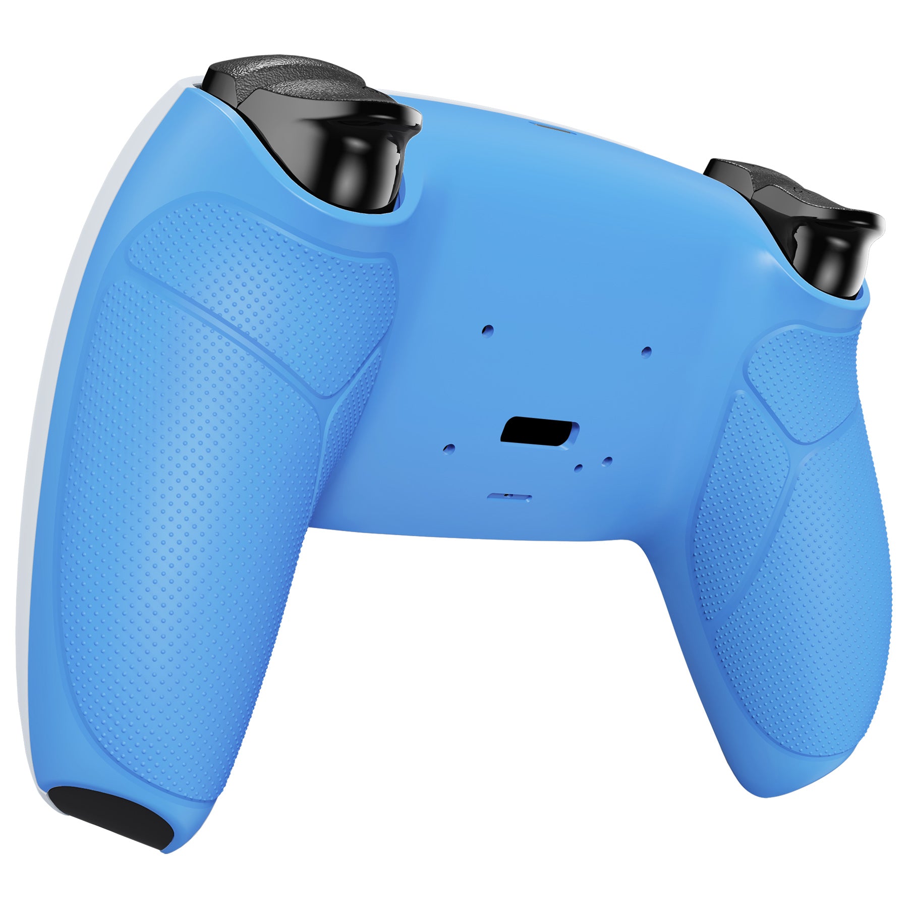 eXtremeRate Starlight Blue Performance Rubberized Grip & Redesigned Back Shell for PS5 Controller - Compatible with eXtremerate RISE Remap Kit (Controller & RISE Remap Board Not Included) - Model UPFU6006 - Perfect for Gaming, Streaming & Competitive Play