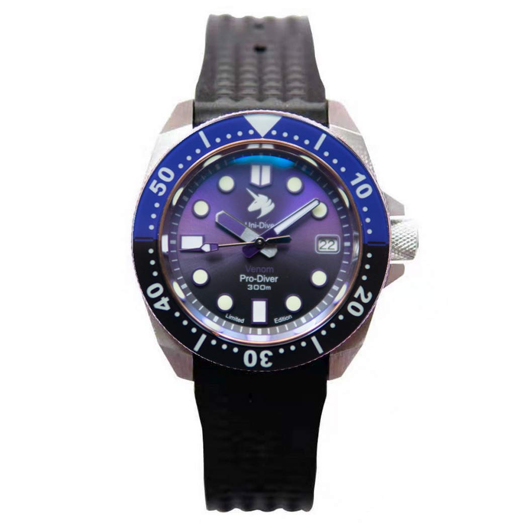 PROXIMA Men's Automatic Dive Watch - 62Mas Self-Winding Mechanical Watch, 30Bar Waterproof, NH35 Movement, Sapphire Bezel, 7000 Aluminum Alloy - Perfect for Scuba Diving, Swimming & Outdoor Sports