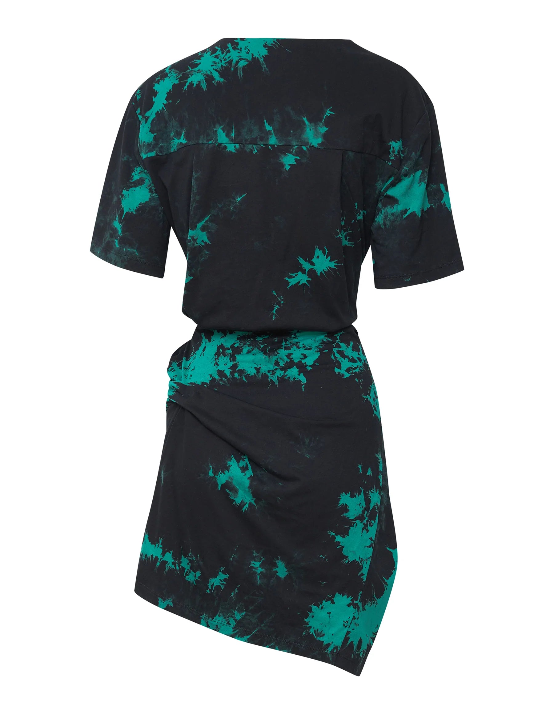 Enzo Twist Dress in Ink - Elegant Women's Twist Front Bodycon Dress for Party, Date Night & Special Occasions