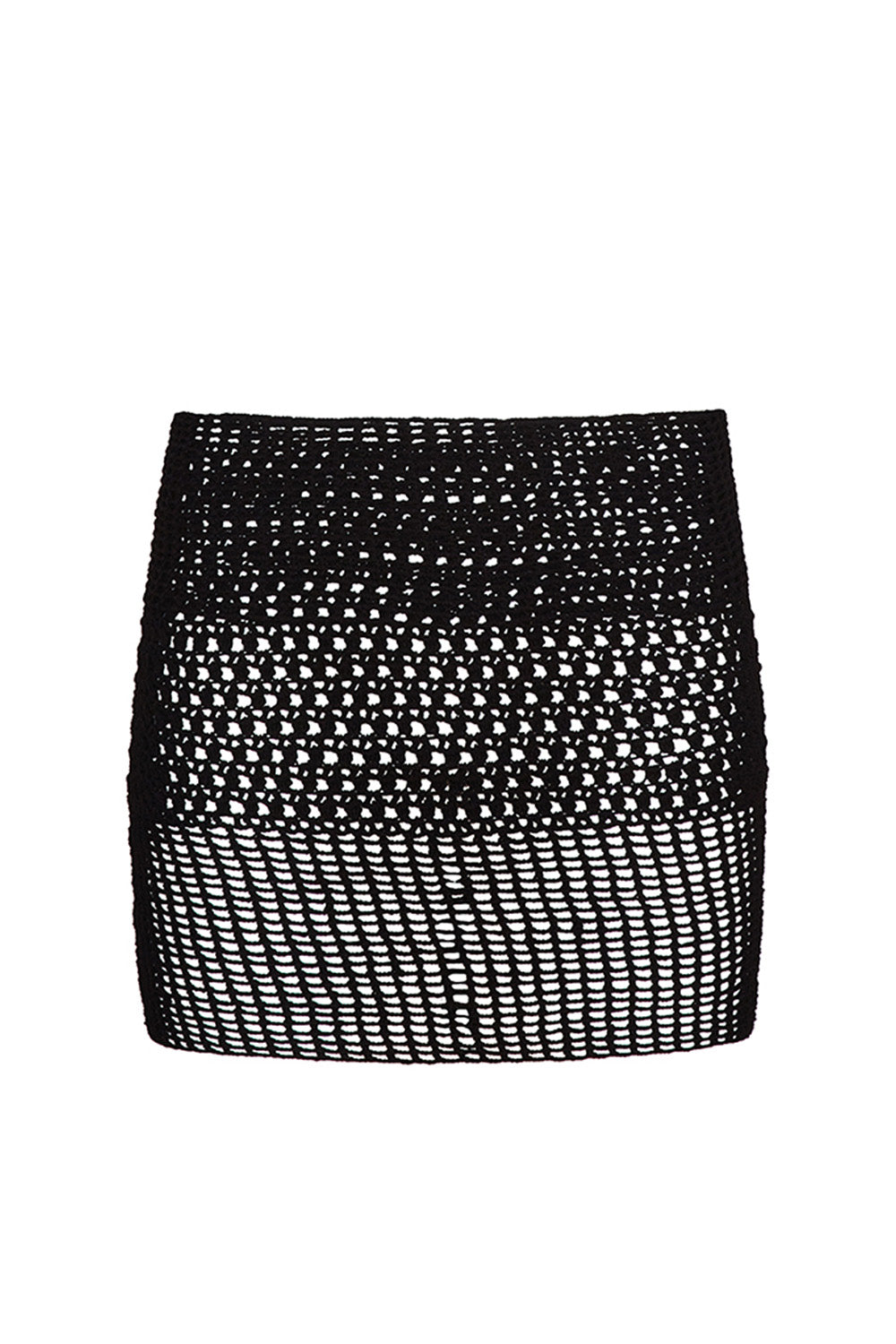 Black Gal Crochet Mini Skirt - Stylish & Comfortable Summer Outfit for Beach, Music Festivals & Casual Wear