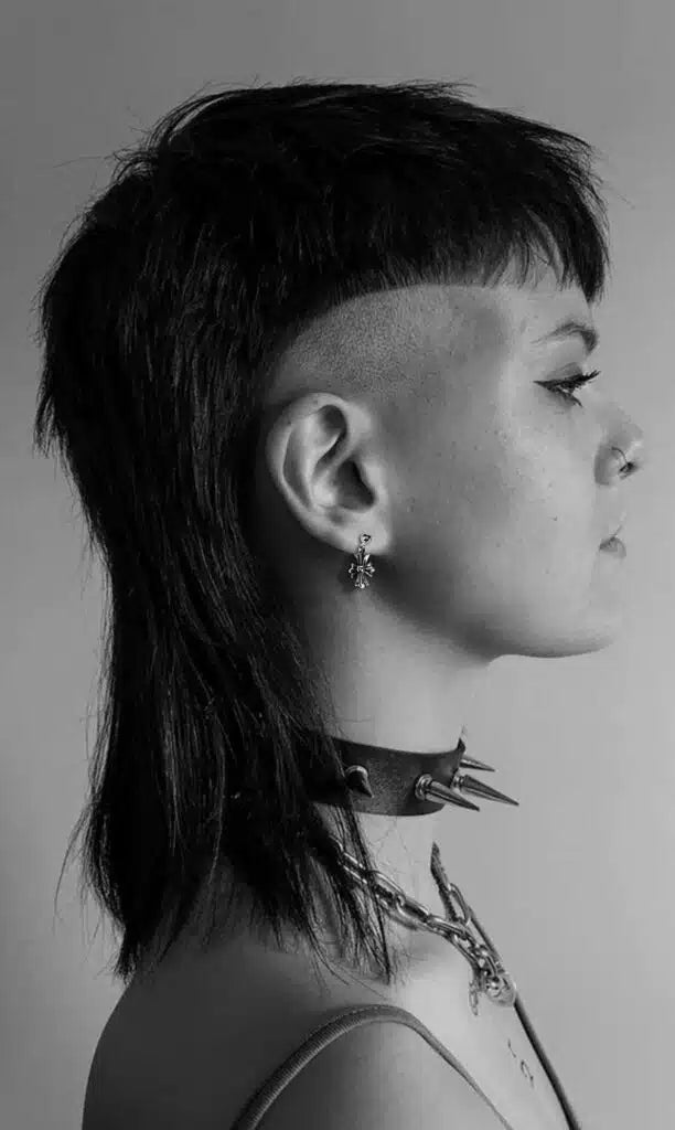 Chrome Hearts Tiny E Earrings - Sterling Silver Gothic Punk Jewelry for Women & Men - Perfect for Parties, Concerts & Everyday Wear