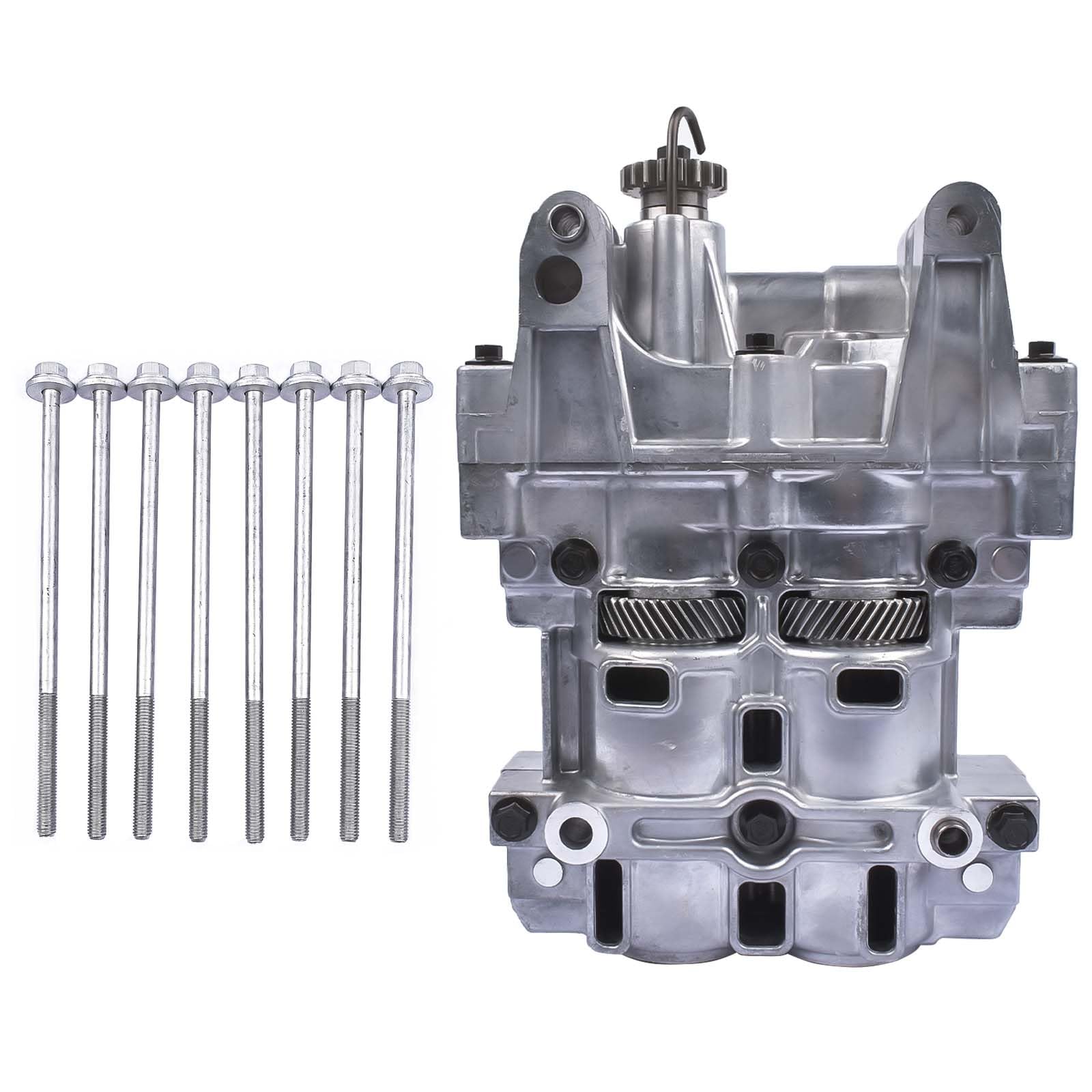 68127987AB Oil Pump Assembly Replacement for 2007-2017 Chrysler 200, Sebring, Jeep Compass, Patriot, Dodge Caliber, Stratus, Avenger 2.4L - Compatible with 68127987AJ & 68127987AK - High Performance Engine Oil Pump for Smooth Driving & Longevity