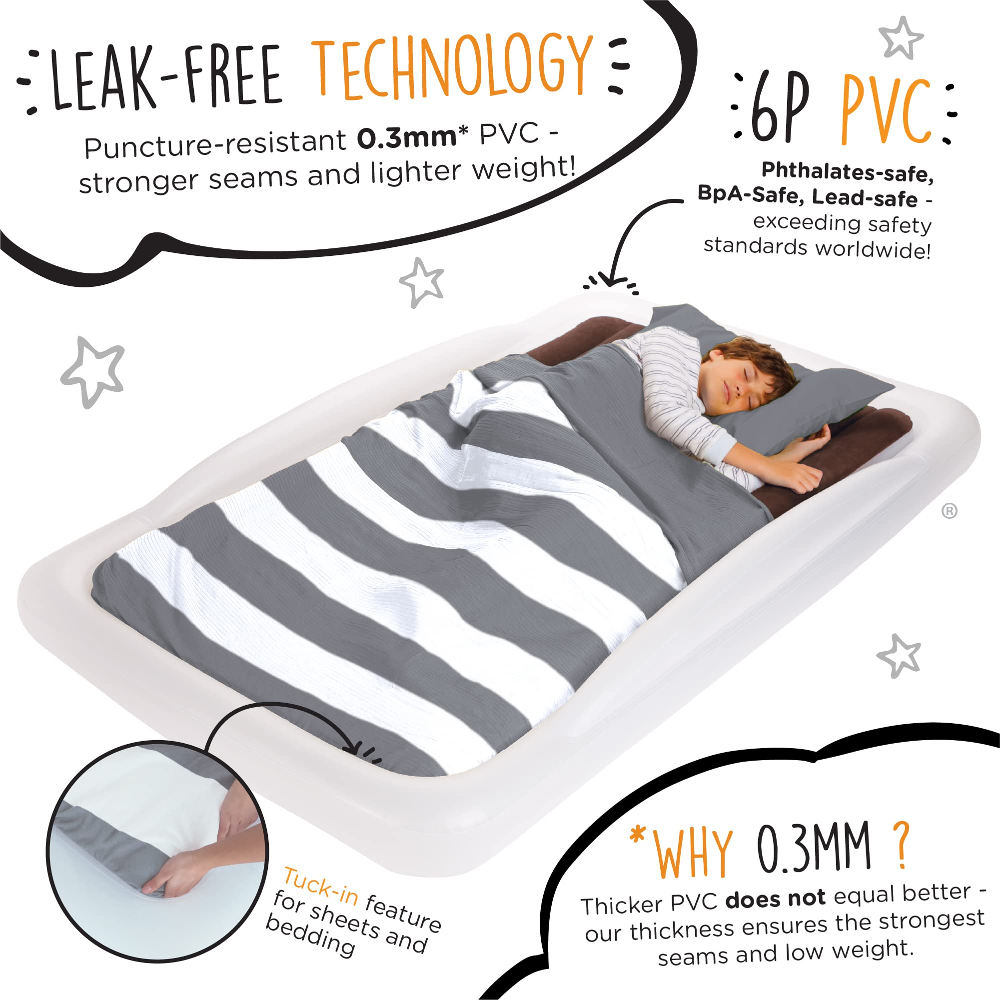 **Twin Size Air Mattress with Built-in Pump - Portable Inflatable Bed for Kids & Adults - Travel, Camping, Sleepovers & Home Use - Perfect for Guests, Floor Sleeping & Outdoor Adventures**