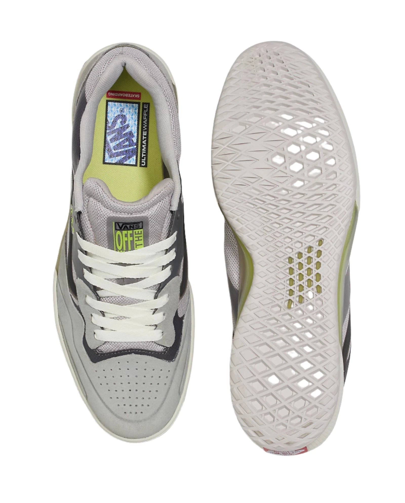 VANS Skate AVE 2.0 Shoes for Men - Medium Grey Skateboard Sneakers | Comfortable & Durable for Street Skating & Casual Wear