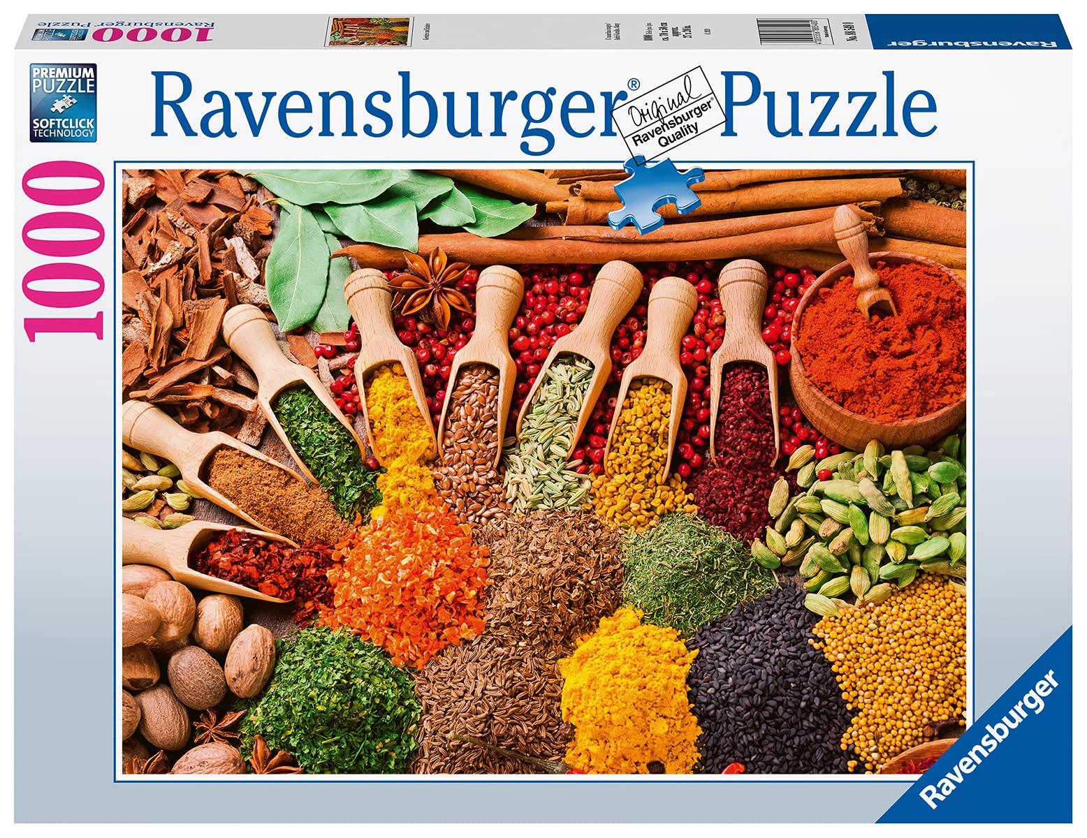 Ravensburger Herbs & Spices 1000-Piece Jigsaw Puzzle for Adults & Teens 14+ | Premium Quality Challenging Puzzle | Perfect for Family Game Night & Stress Relief | Amazon Exclusive