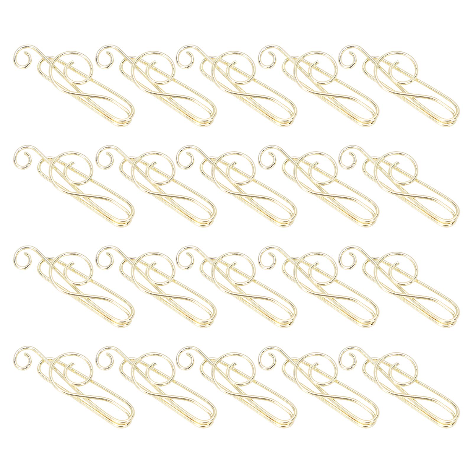20Pcs Music Themed Stainless Steel Paper Clips - Gold Musical Note Office Supplies for Organizing Documents, School Projects & Gift Wrapping (Elegant Gift Box Included) - Perfect for Teachers, Students & Music Lovers