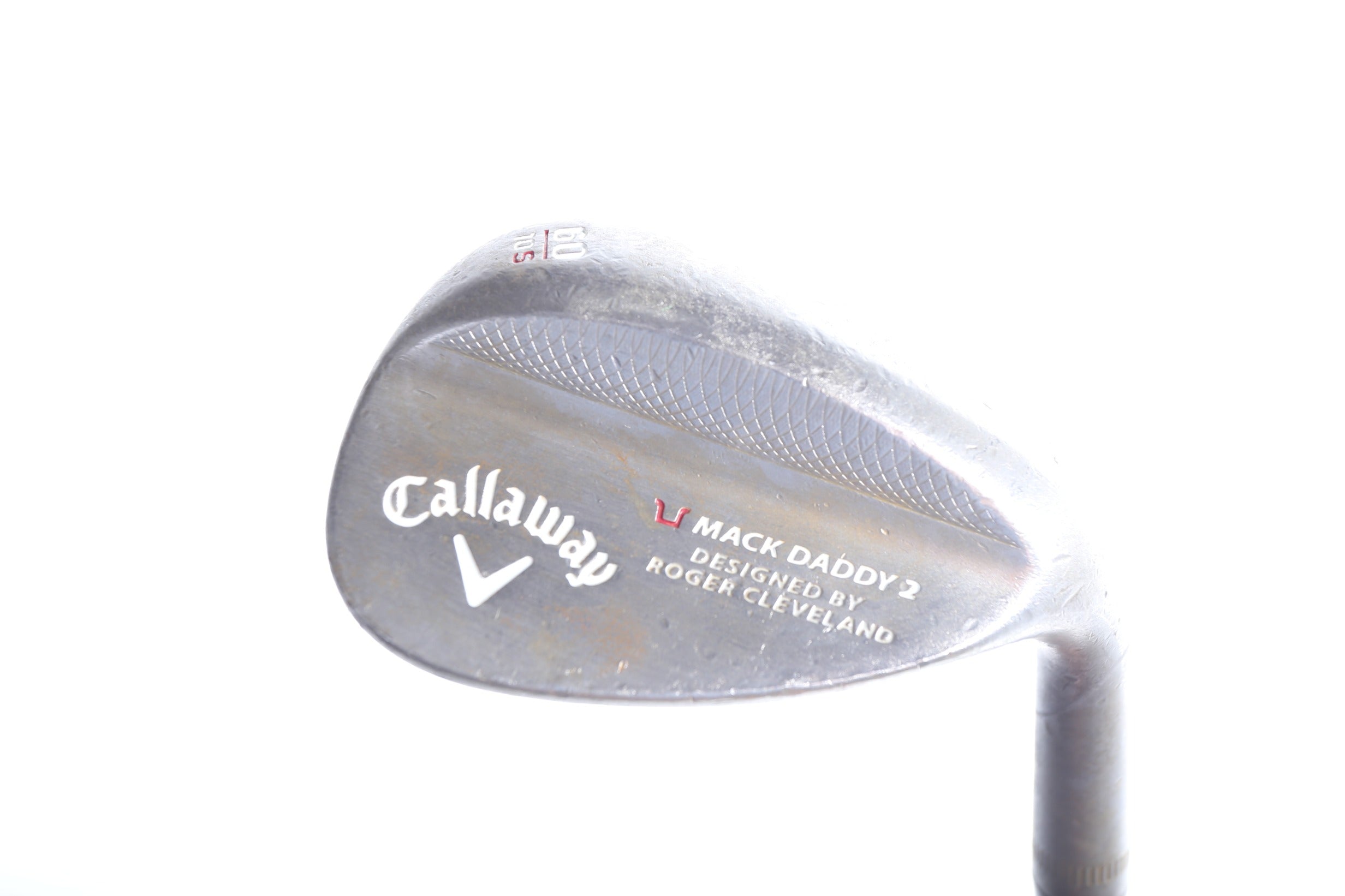 Used Callaway Mack Daddy 2 Slate Lob Wedge 60° - Right Handed Stiff Flex Golf Club for Short Game & Bunker Shots