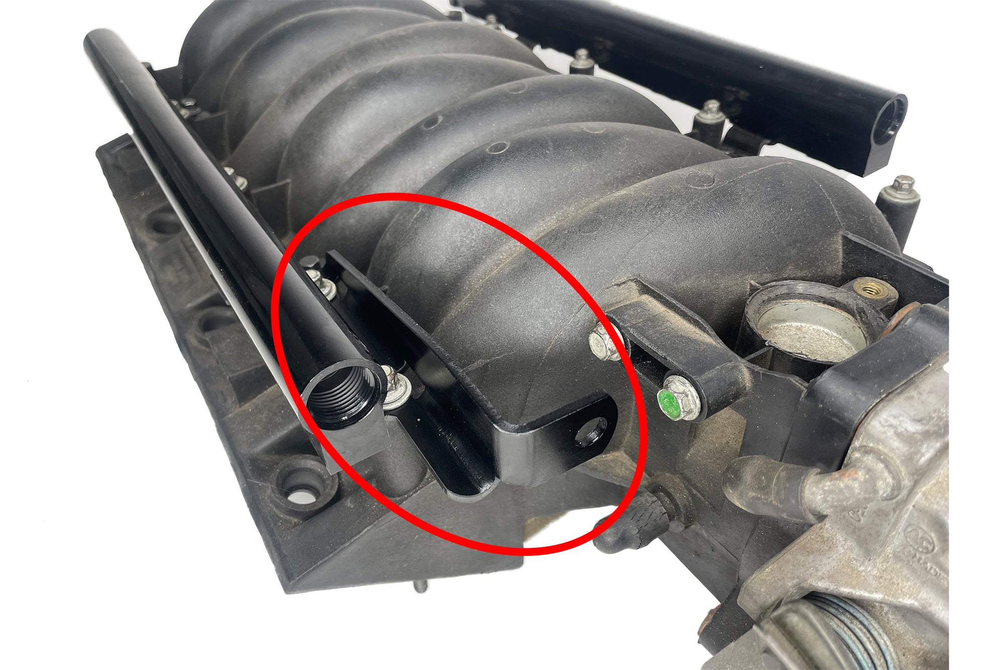 Factory LS Car Intake Throttle Cable Bracket 10 10001 - High Performance Replacement Part for GM LS Engines - Perfect for Engine Upgrades & Repairs