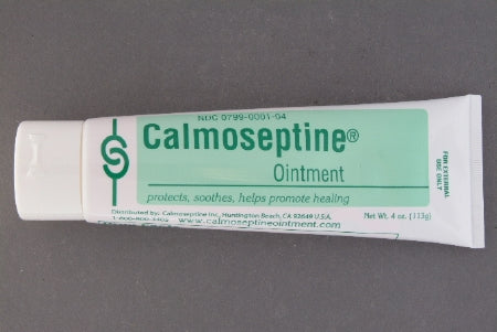Calmoseptine Skin Protectant Ointment - 4 oz Tube, Scented | Soothes & Protects Irritated Skin for Diaper Rash, Minor Cuts & Burns