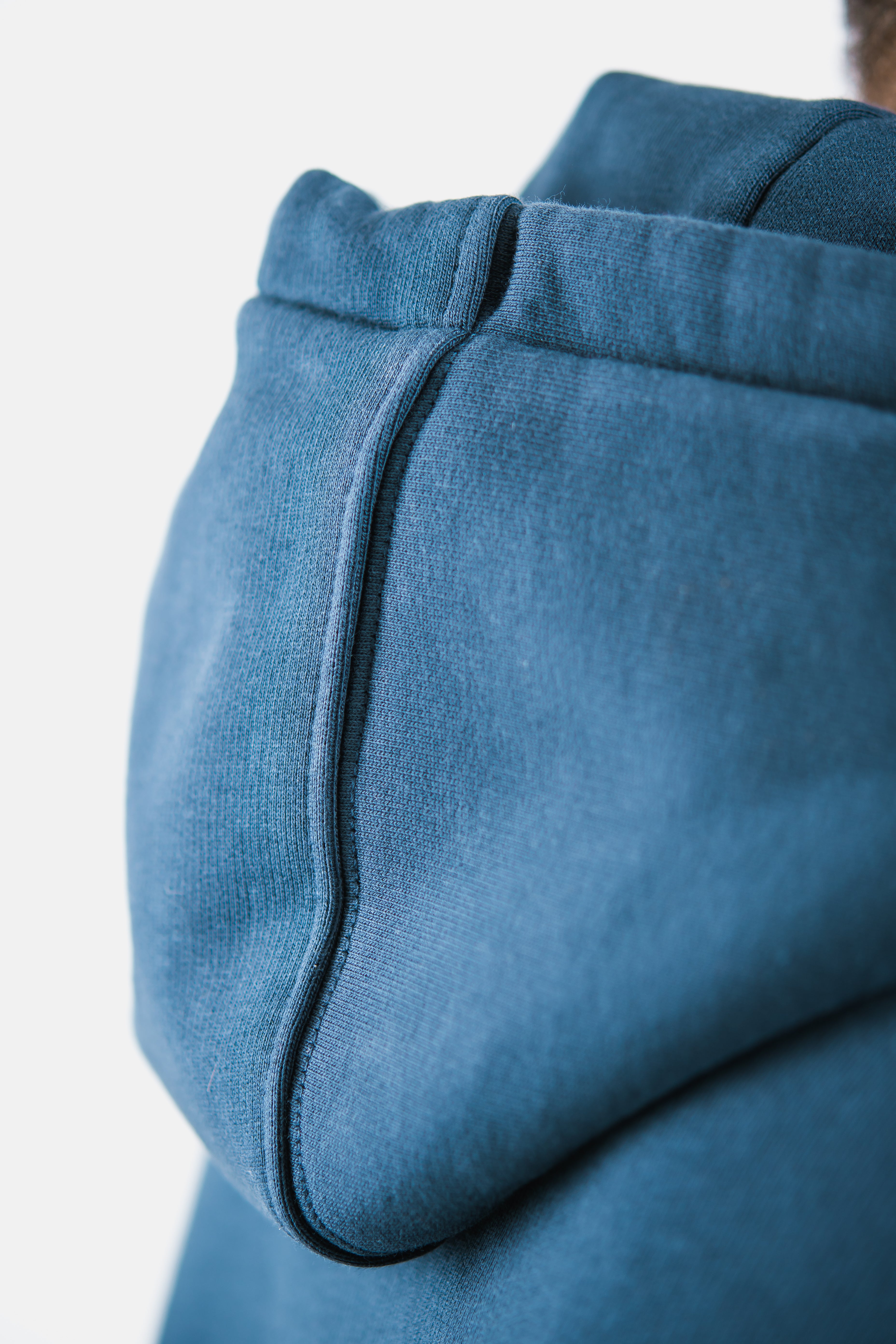 Men's Hoodie Be Lenka Essentials - Dark Blue Pullover Sweatshirt for Casual Wear, Gym & Outdoor Activities