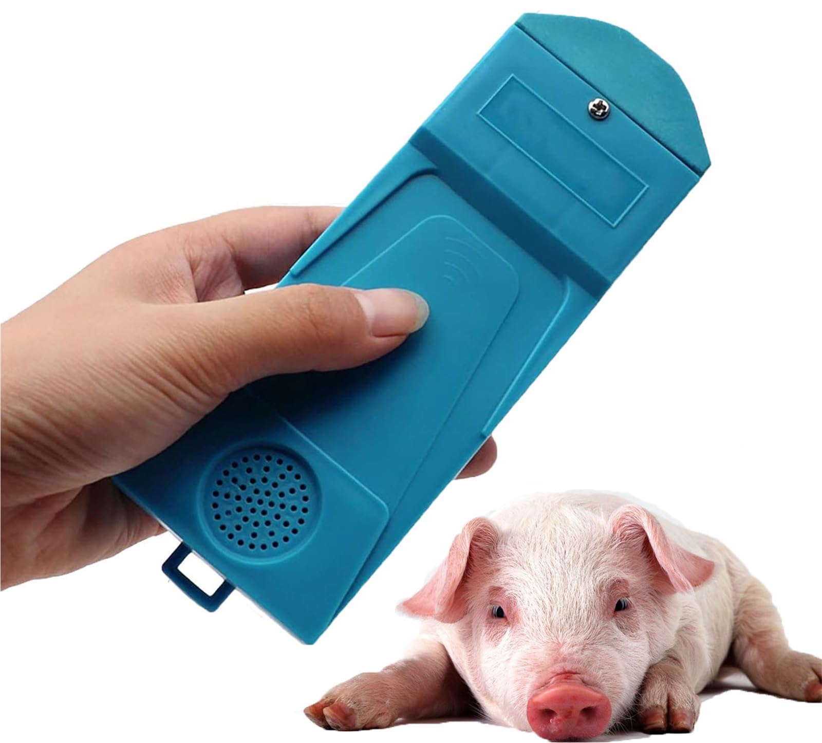 Veterinary A-Ultrasound Scanner - 360° Waterproof Probe with Sound Alert for Pregnancy Testing in Pigs, Sheep & Mammals | Perfect for Livestock Breeding, Animal Health Monitoring & Veterinary Clinics