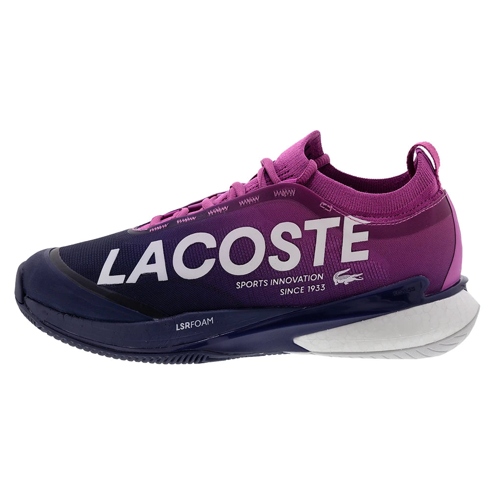 Men's AG LT25 Lite Tennis Shoes - Pink & Dark Blue | Lightweight & Breathable for Comfortable Play | Perfect for Casual Wear, Training & Court Performance