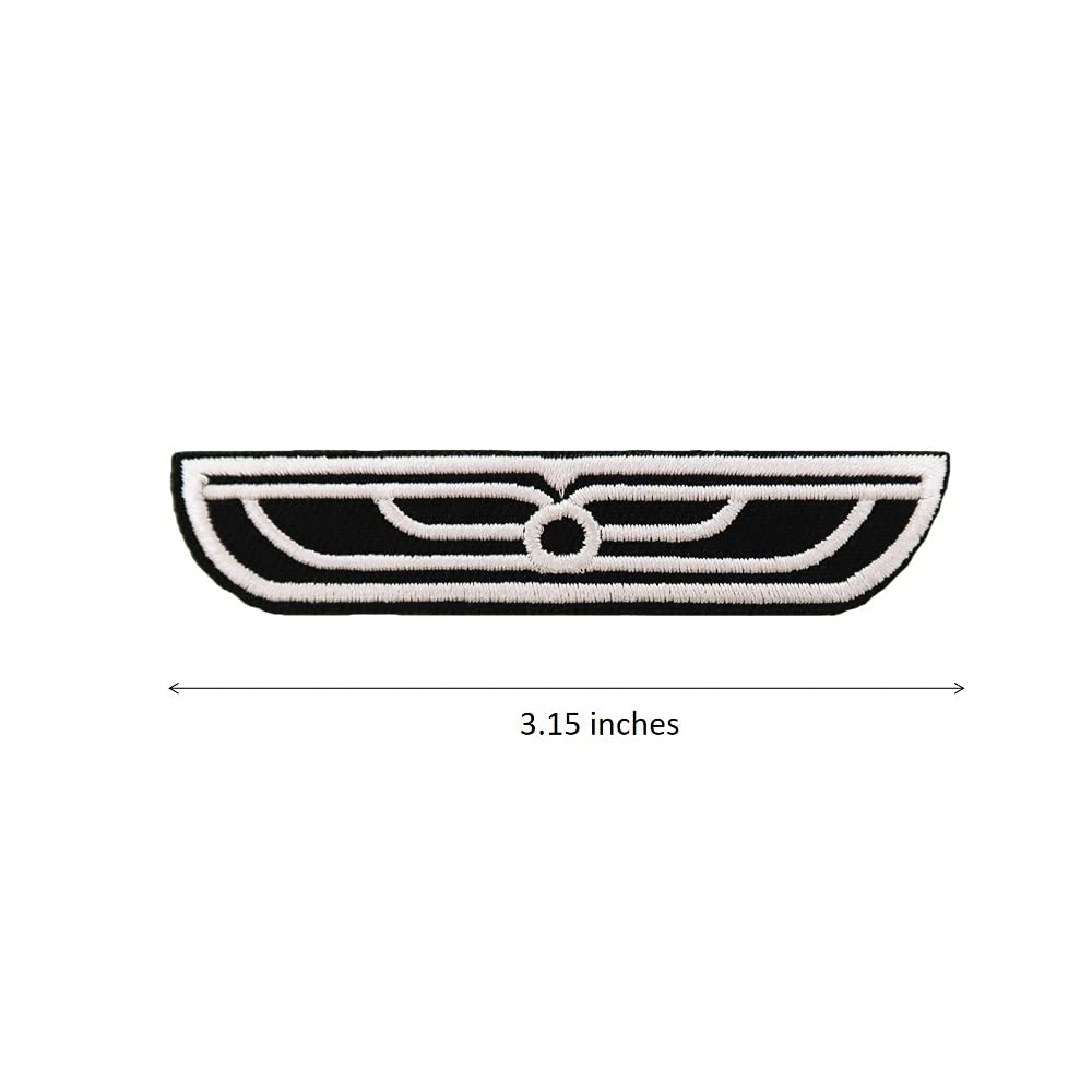 USCSS NOSTROMO Embroidered Iron-On Patches for Halloween Costumes, DIY Sewing, Jacket & Backpack Decoration - Perfect for Cosplay, Movie Fans, and Alien Themed Parties