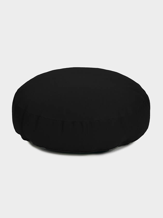 Organic Buckwheat Meditation Cushion for Yoga & Zen Practice - Comfortable Zafu Pillow for Home Studio, Meditation, and Mindfulness - Perfect for Stress Relief & Relaxation