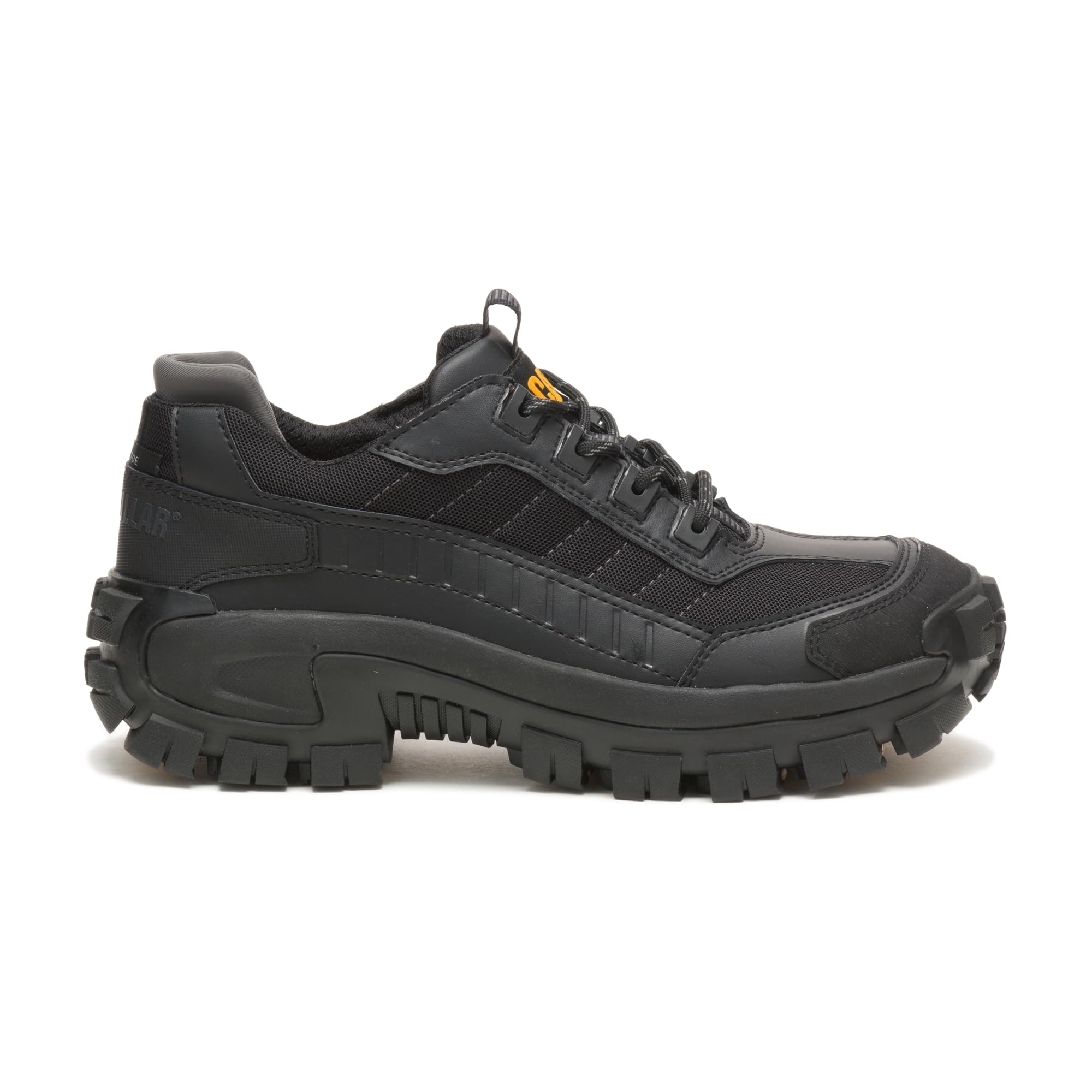 CAT Footwear Men's Invader Steel Toe Work Boots - Safety Shoes for Construction, Warehouse & Industrial Work - Slip Resistant & Electrical Hazard Protection