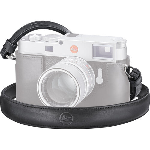 Leica Camera Strap - Premium Black Neck Strap for Leica Cameras | Comfortable & Durable | Perfect for Travel, Street Photography & Everyday Use