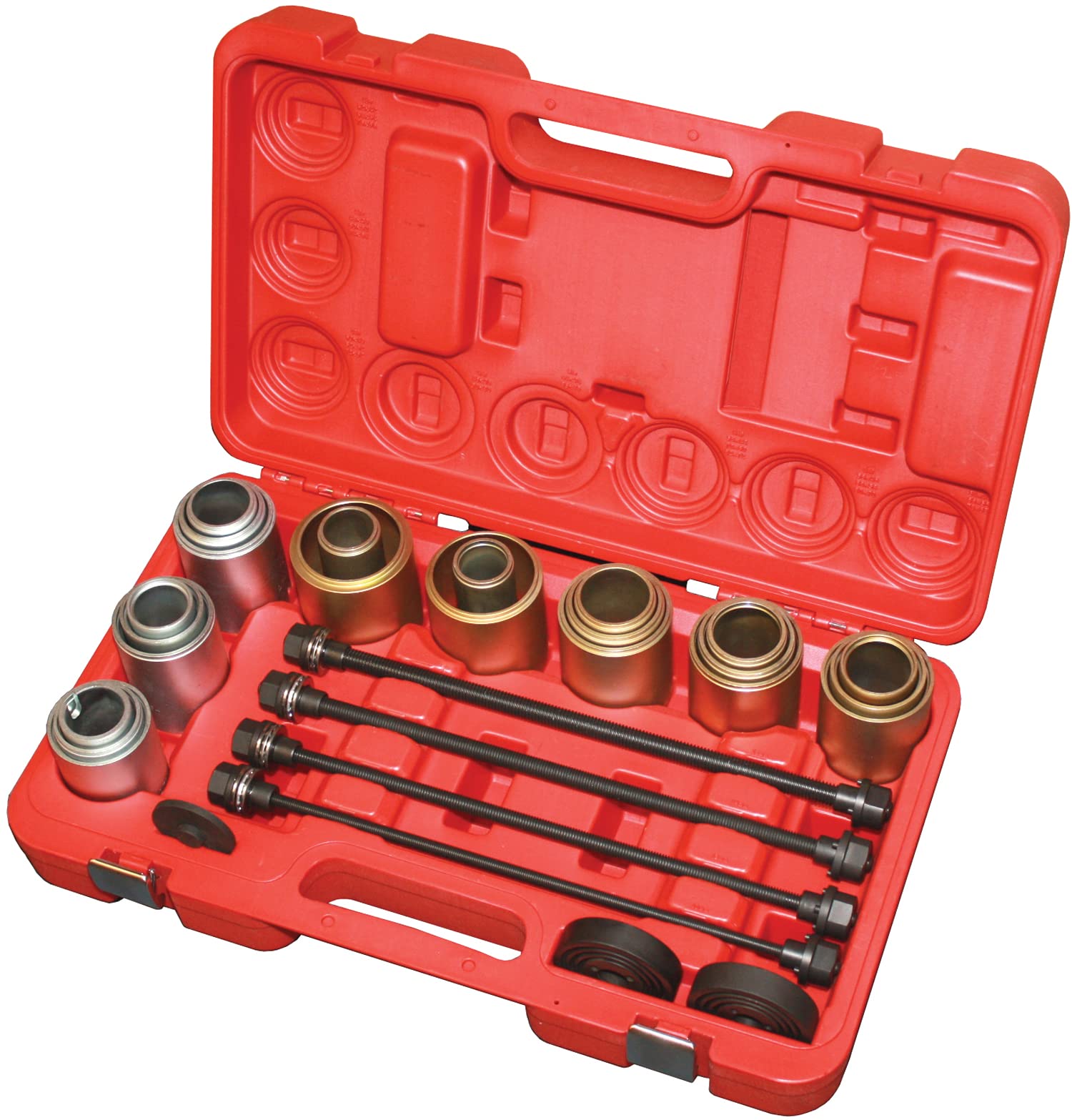 Schley SCH11100 Manual Bushing Removal and Replacement Tool Set - Professional Automotive Repair Kit for Ball Joints, Control Arms & Suspension Work
