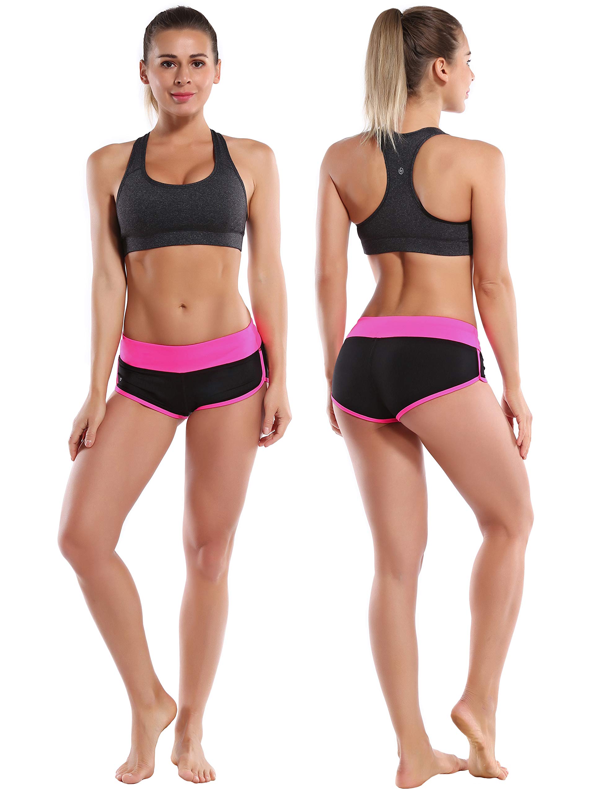 BUBBLELIME Women's High Waisted Yoga Shorts - XS to XXL, Tummy Control Workout Shorts with UPF30+, Moisture Wicking Running & Fitness Shorts for Yoga, Gym, Jogging & Summer Activities
