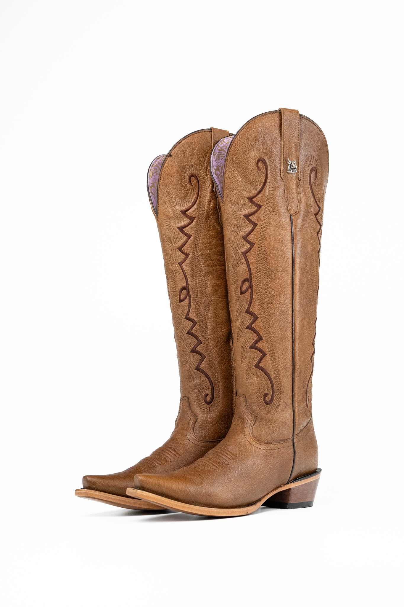 Victoria Women's Tall Snip Toe Cowgirl Boots - Western Riding Boots for Country Dancing, Rodeo & Fashion Outfits
