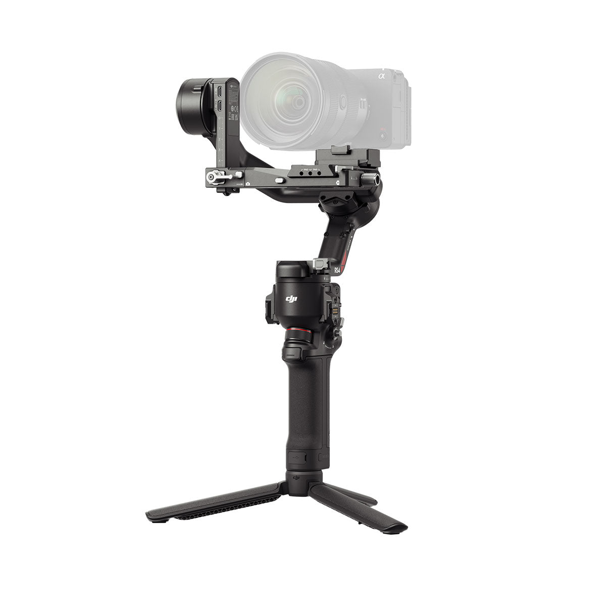 DJI RS 4 Professional 3-Axis Gimbal Stabilizer for Mirrorless & DSLR Cameras - Smooth Footage for Vlogging, Filmmaking & Travel Videography