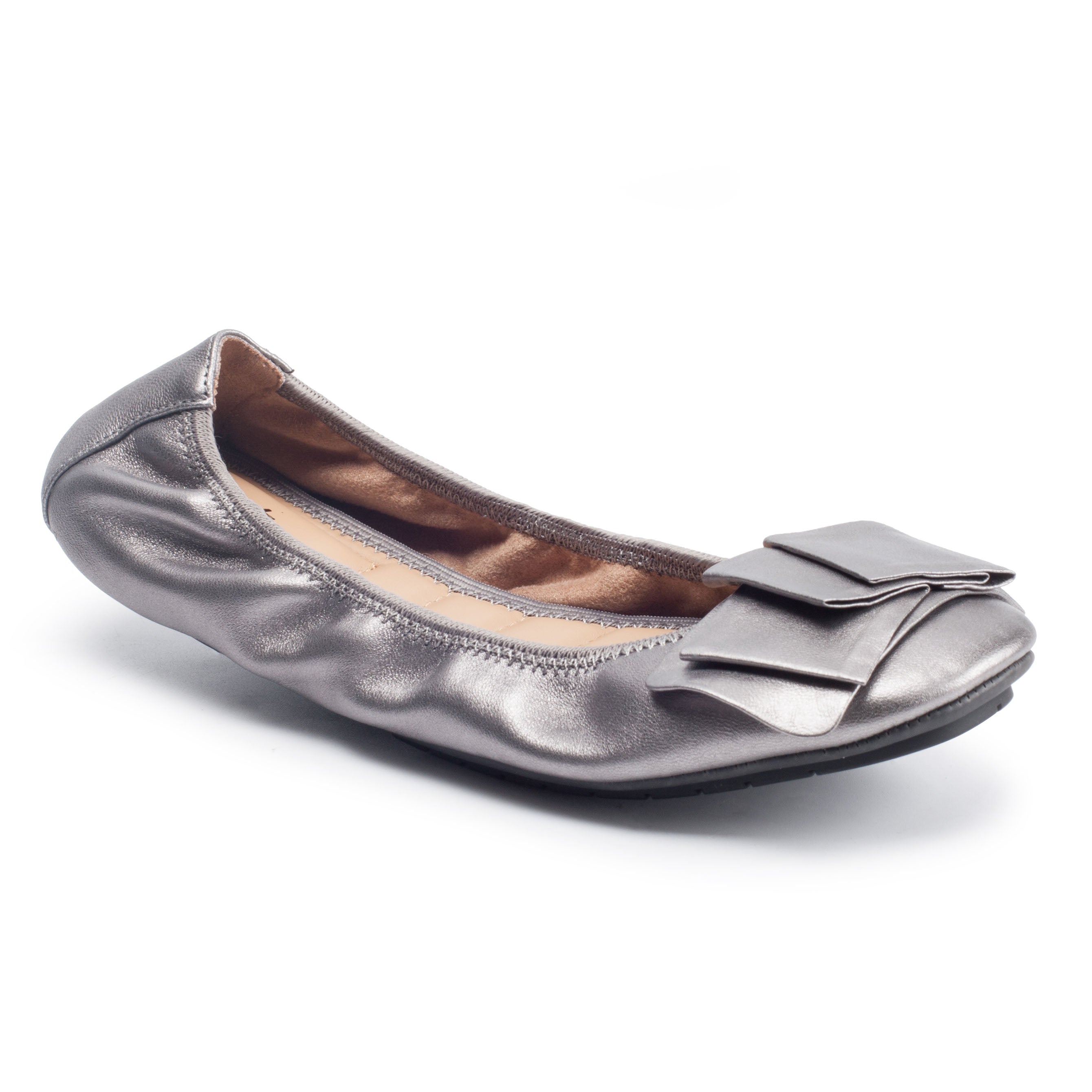 Lilyana 2.0 Genuine Leather Ballet Flats for Women - Comfortable Slip-On Shoes for Work, Travel & Everyday Wear