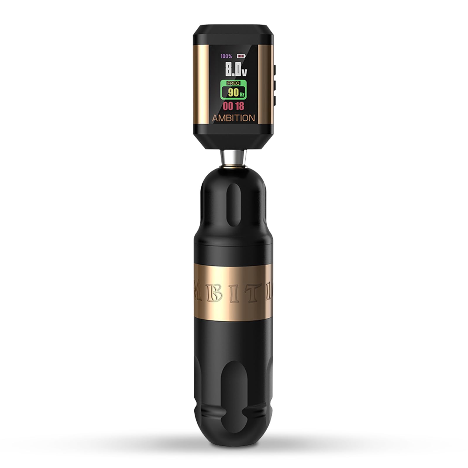 Professional Wireless Rotary Tattoo Machine Kit with Korall Power Supply - 2200mAh Battery, Brushless Motor, LED Display for Tattoo Artists | Perfect for Studio & Home Tattooing, Body Art Creation