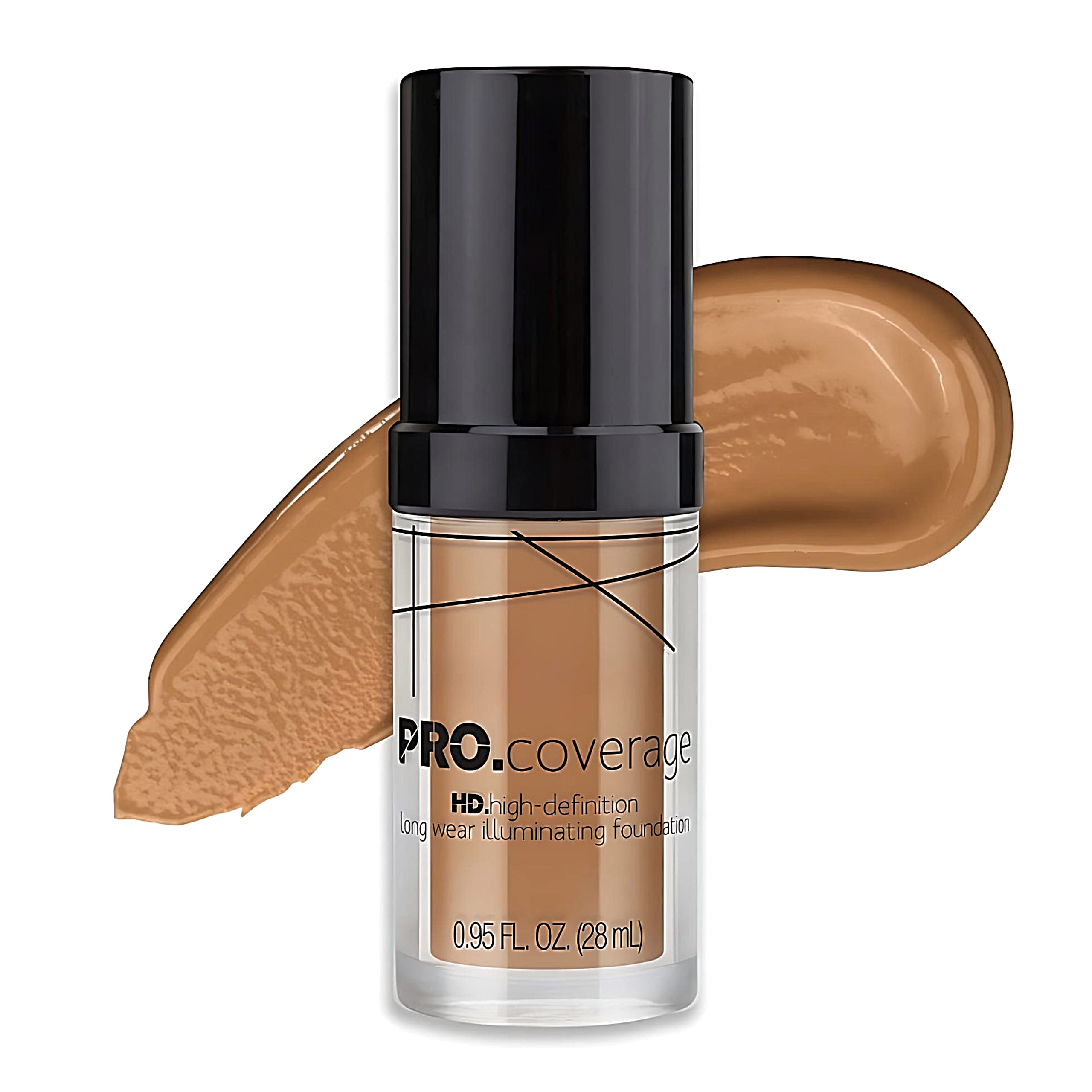 HUDACRUSH BEAUTY Liquid Matte Foundation - Matte & Poreless, Ultra Blendable Full Coverage Makeup for Flawless Skin | Perfect for Daily Wear, Special Occasions & Photography