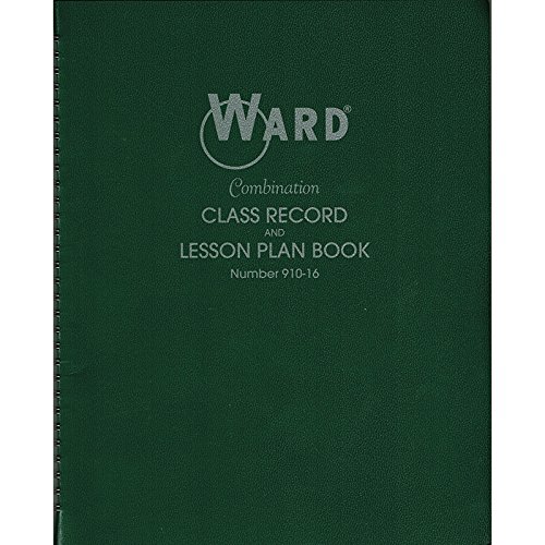 Class Record & Lesson Plan Book Combo - Teacher Organization & Classroom Management Resources by The Hubbard Company | Perfect for Lesson Planning, Student Tracking & Teacher Productivity
