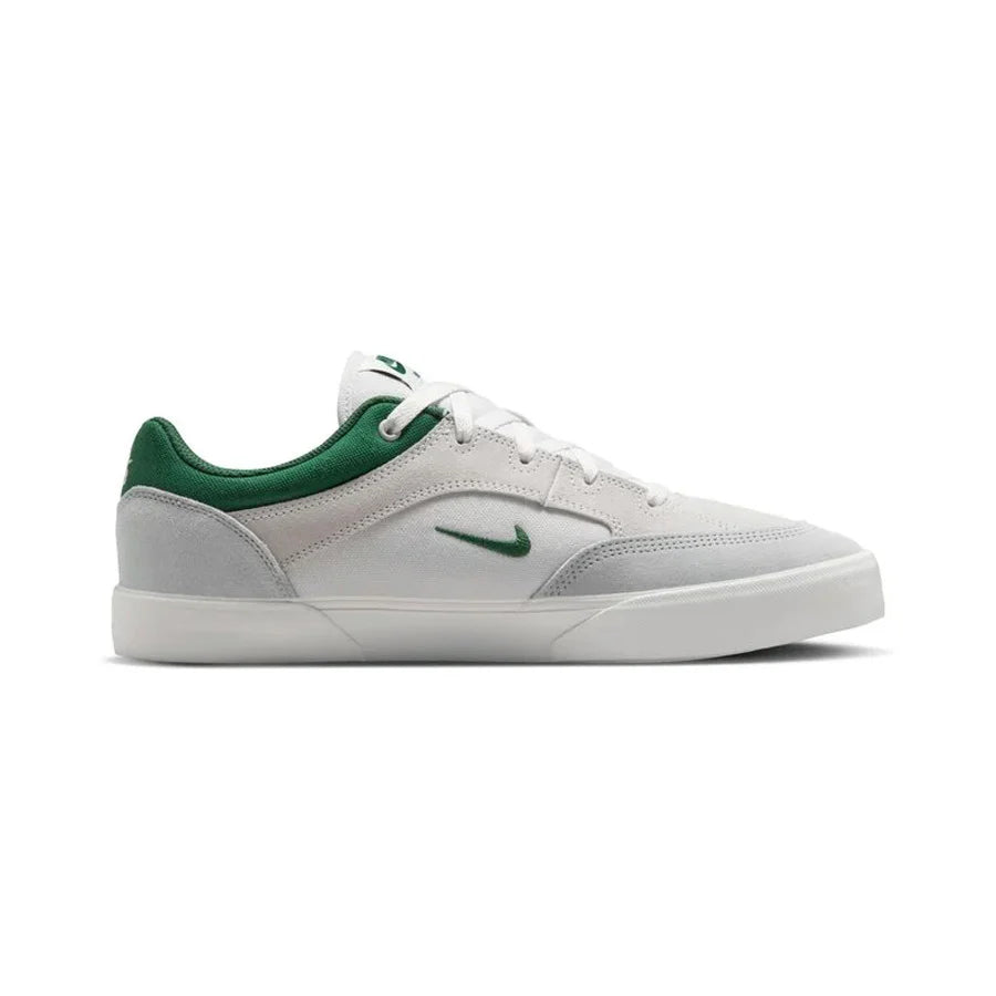 Nike SB Malor Skate Shoes for Men - Platinum Tint/Fir Wolf Grey - Lightweight & Durable Sneakers for Skateboarding, Streetwear & Casual Wear