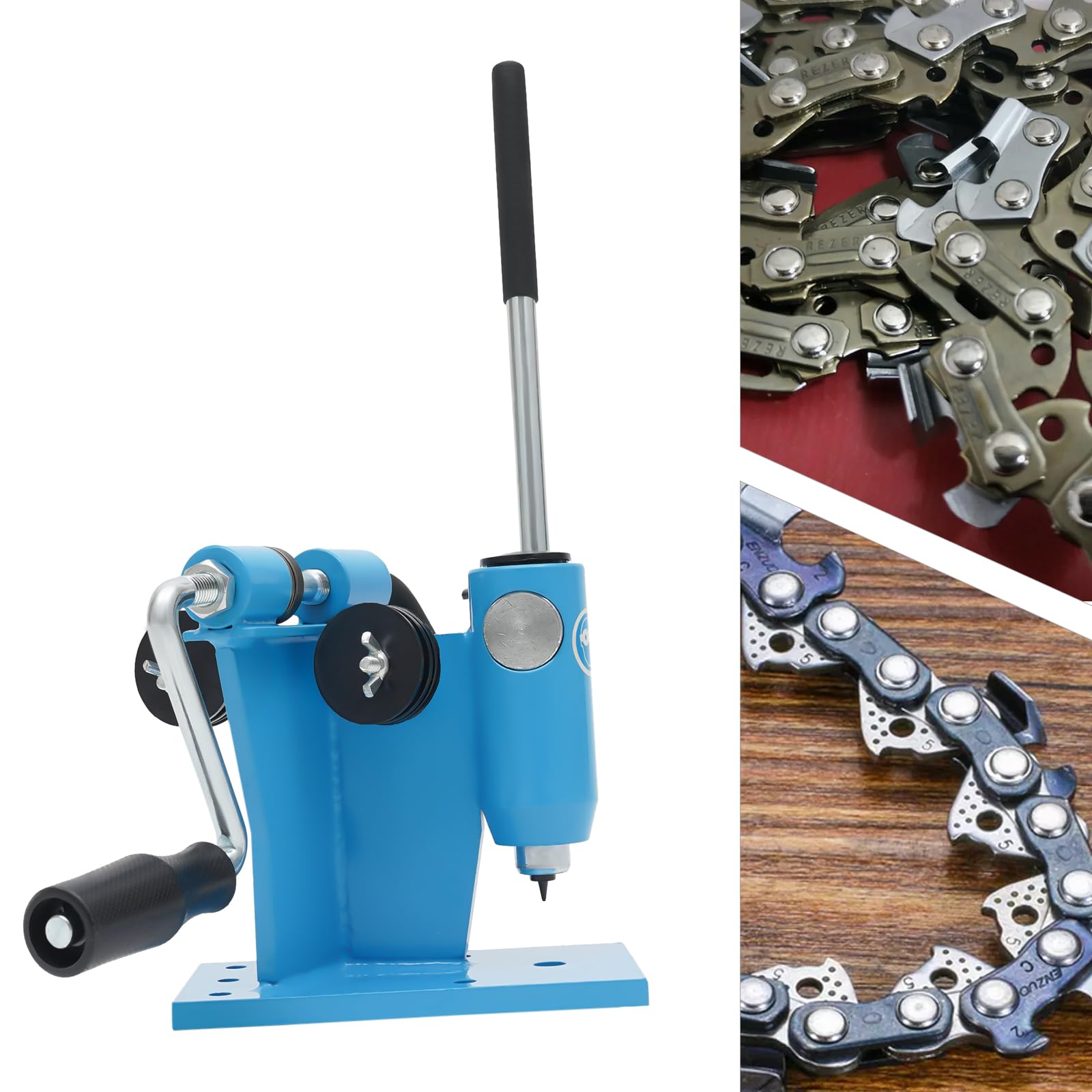 TFCFL 2-in-1 Chainsaw Chain Breaker & Riveter Machine - Professional Chainsaw Chain Repair Tool Kit for Broken Anchor Chains | Perfect for Chainsaw Maintenance, Wood Cutting & Forestry Equipment Repair