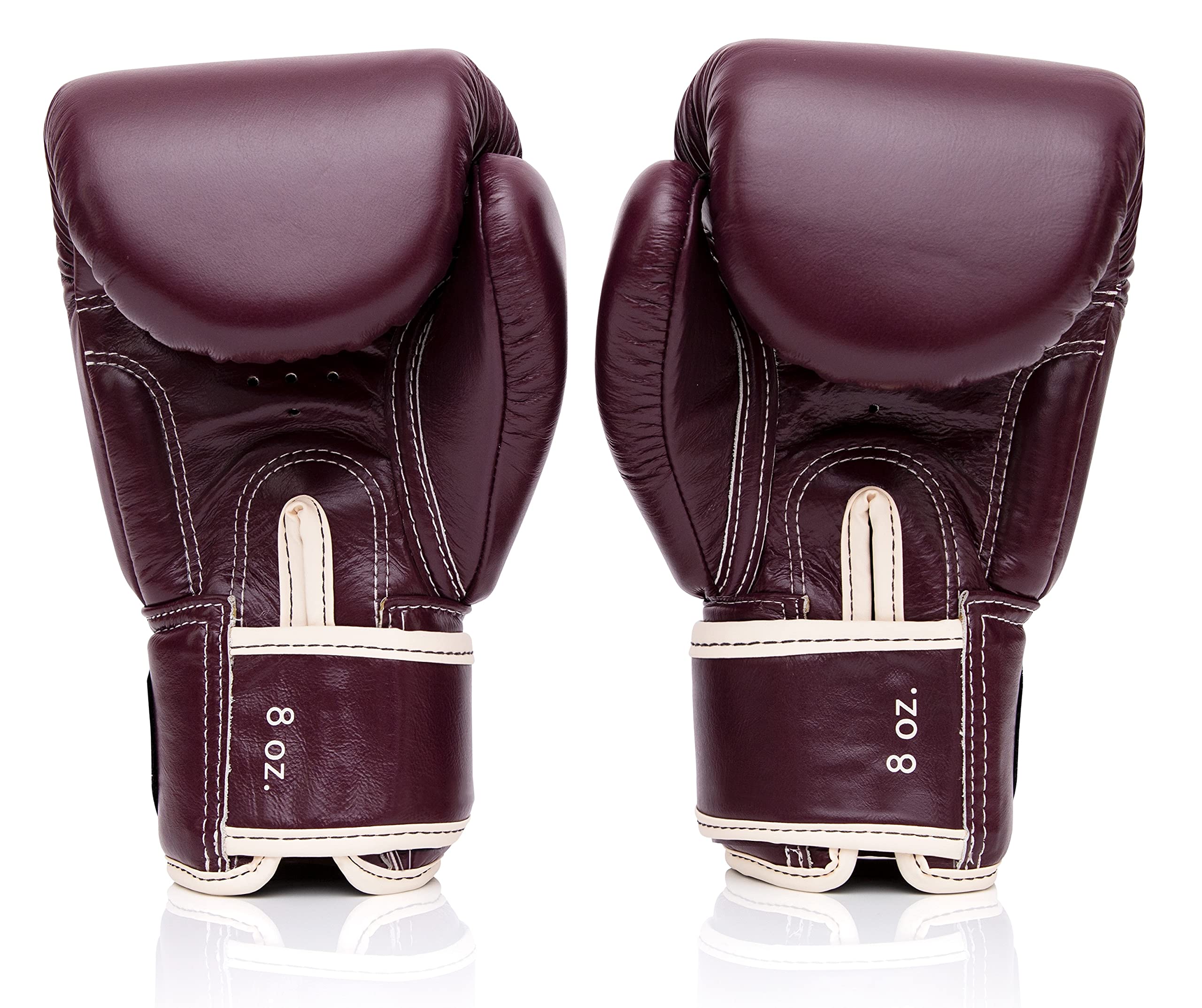 Fairtex BGV16 Genuine Leather Muay Thai Boxing Gloves for Training & Sparring - Premium Compact MMA Gloves for Kickboxing, Bag Work & Fitness
