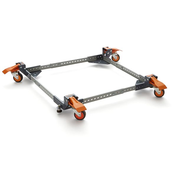Universal Swivel Mobile Base PM 2550 - Heavy Duty Caster Wheels for Furniture, Equipment & Workbenches - Perfect for Workshop, Garage & Office Use
