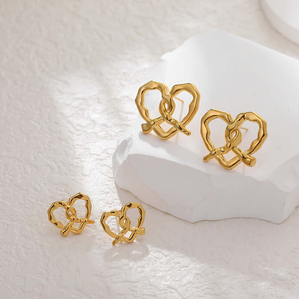 Stylish Baguette Stud Earrings | A2844 | Perfect for Everyday Wear & Special Occasions