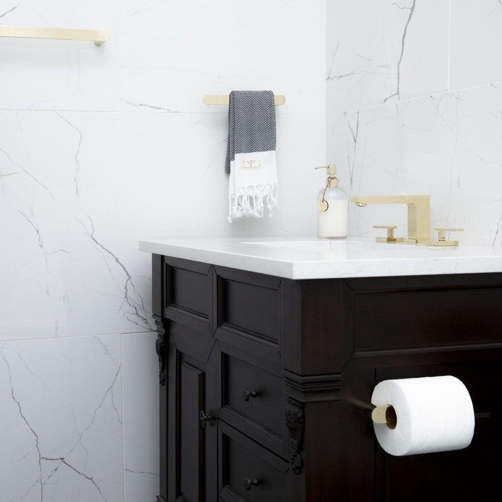 ZLINE Crystal Bay Bath Faucet - Modern Waterfall Bathroom Faucet with Matte Black Finish - Perfect for Spa, Luxury Bathroom, and Master Suite Renovations