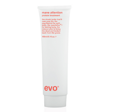 EVO Mane Attention Protein Treatment - Deep Conditioning Hair Mask for Damaged & Dry Hair - Repair & Strengthen with Keratin - Perfect for Salon & Home Use